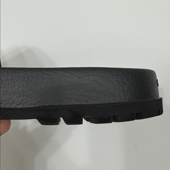 Gucci Black Slides with Red and Green Stripes size 14 - Picture 5 of 8